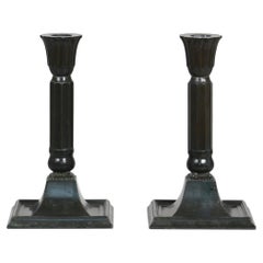 Early Just Andersen Candlesticks, 1920s, Denmark