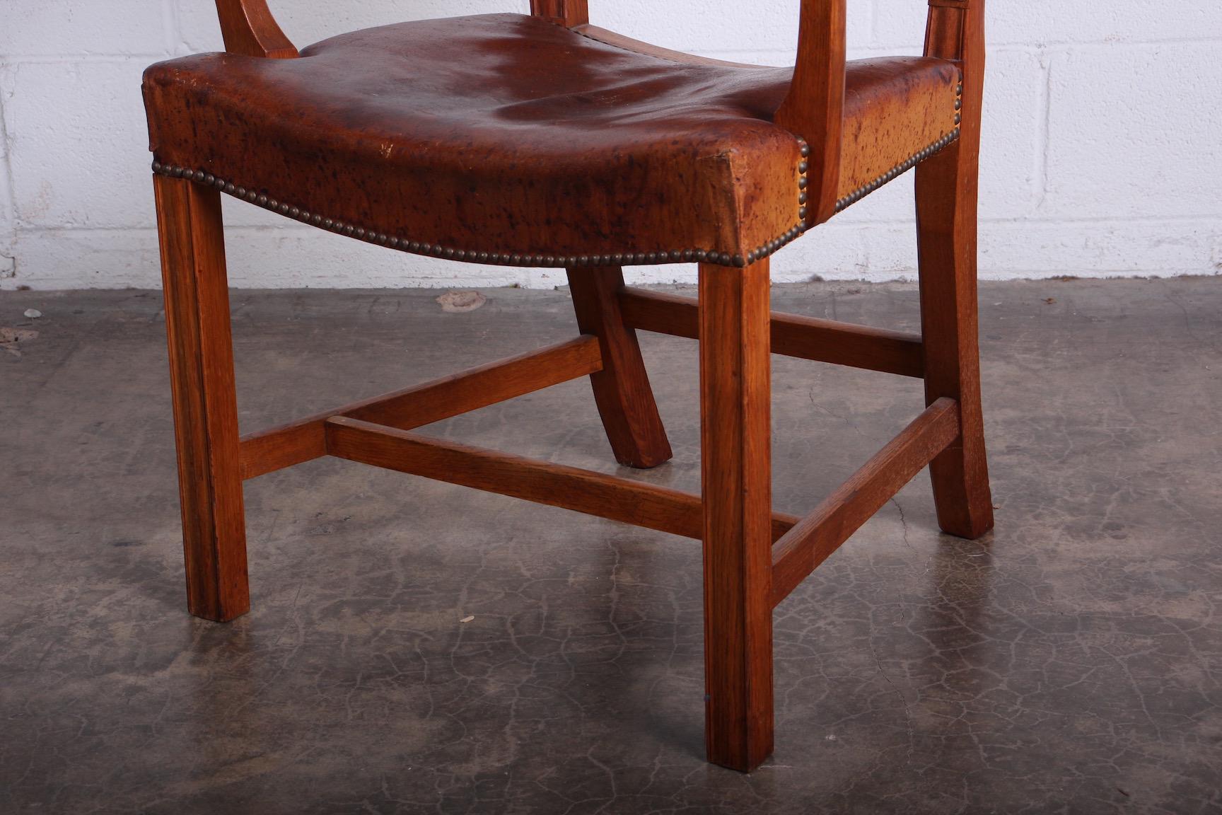 Early Kaare Klint 'Red Chair' in Oak for Rud. Rasmussen 6