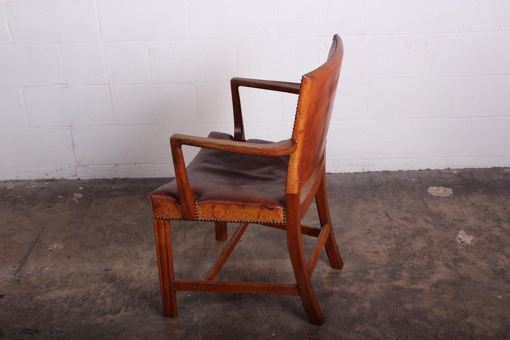 Early Kaare Klint 'Red Chair' in Oak for Rud. Rasmussen 9