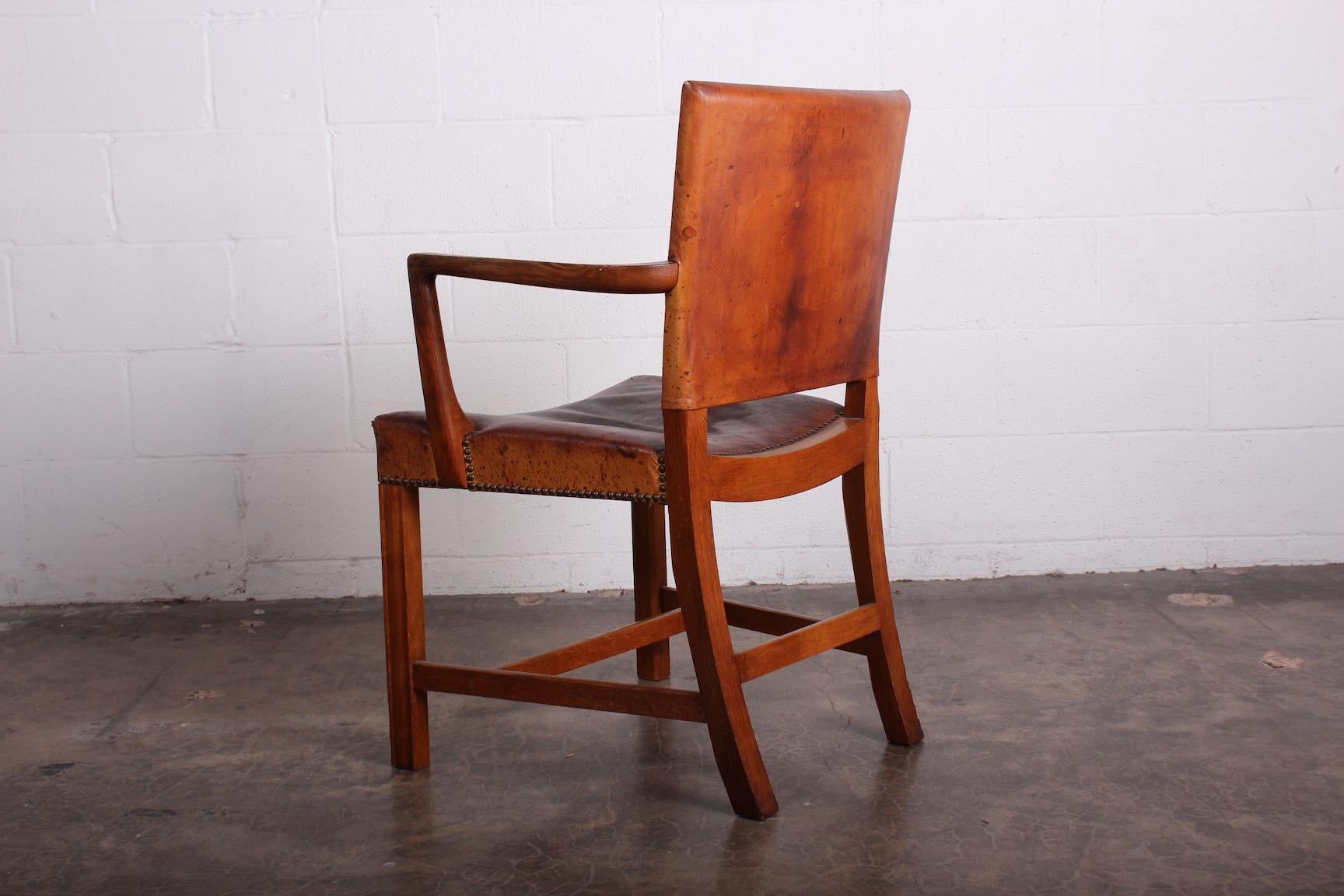 Early Kaare Klint 'Red Chair' in Oak for Rud. Rasmussen 11