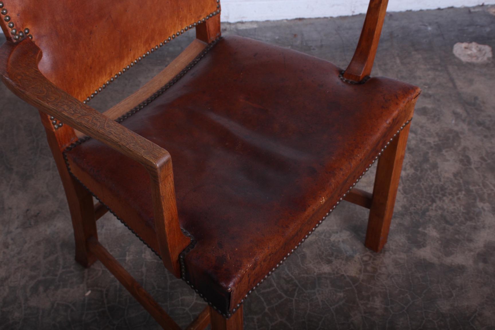 Early Kaare Klint 'Red Chair' in Oak for Rud. Rasmussen 15