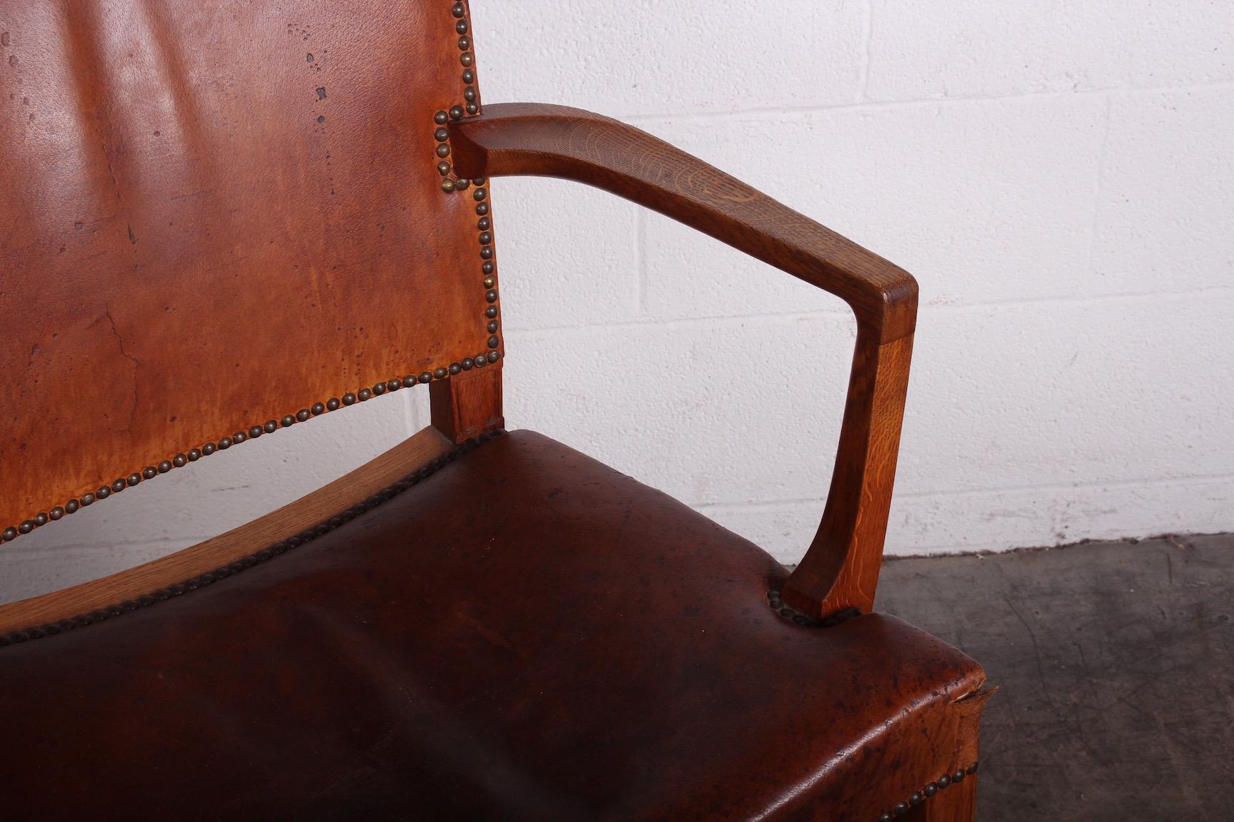 Mid-20th Century Early Kaare Klint 'Red Chair' in Oak for Rud. Rasmussen