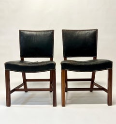 Frühe Kaare Klint-Stühle aus kubanischem Mahagoni, ca. 1930er Jahre