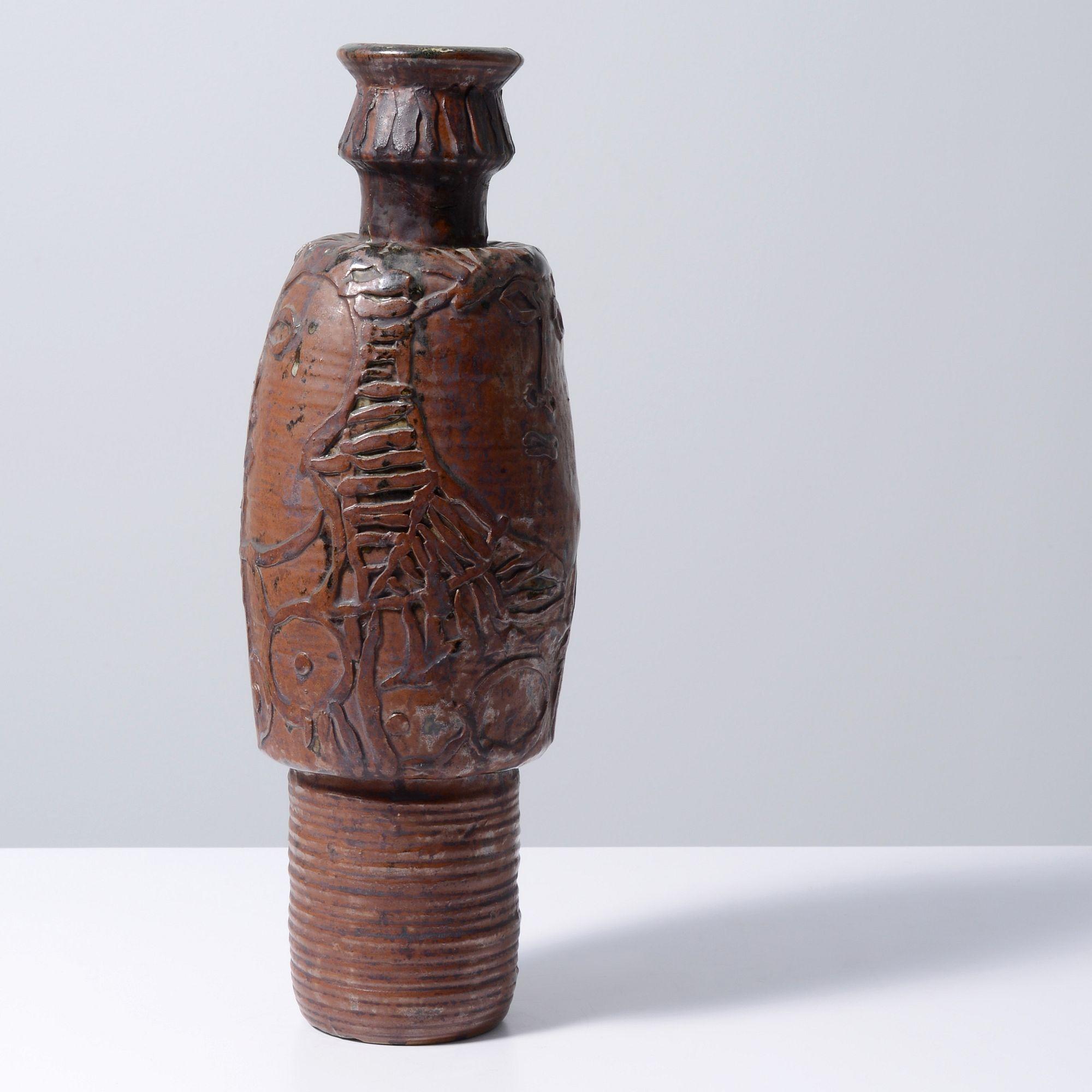 Mid-Century moderno Scultura figurata / Vaso di Ken Price, 19 