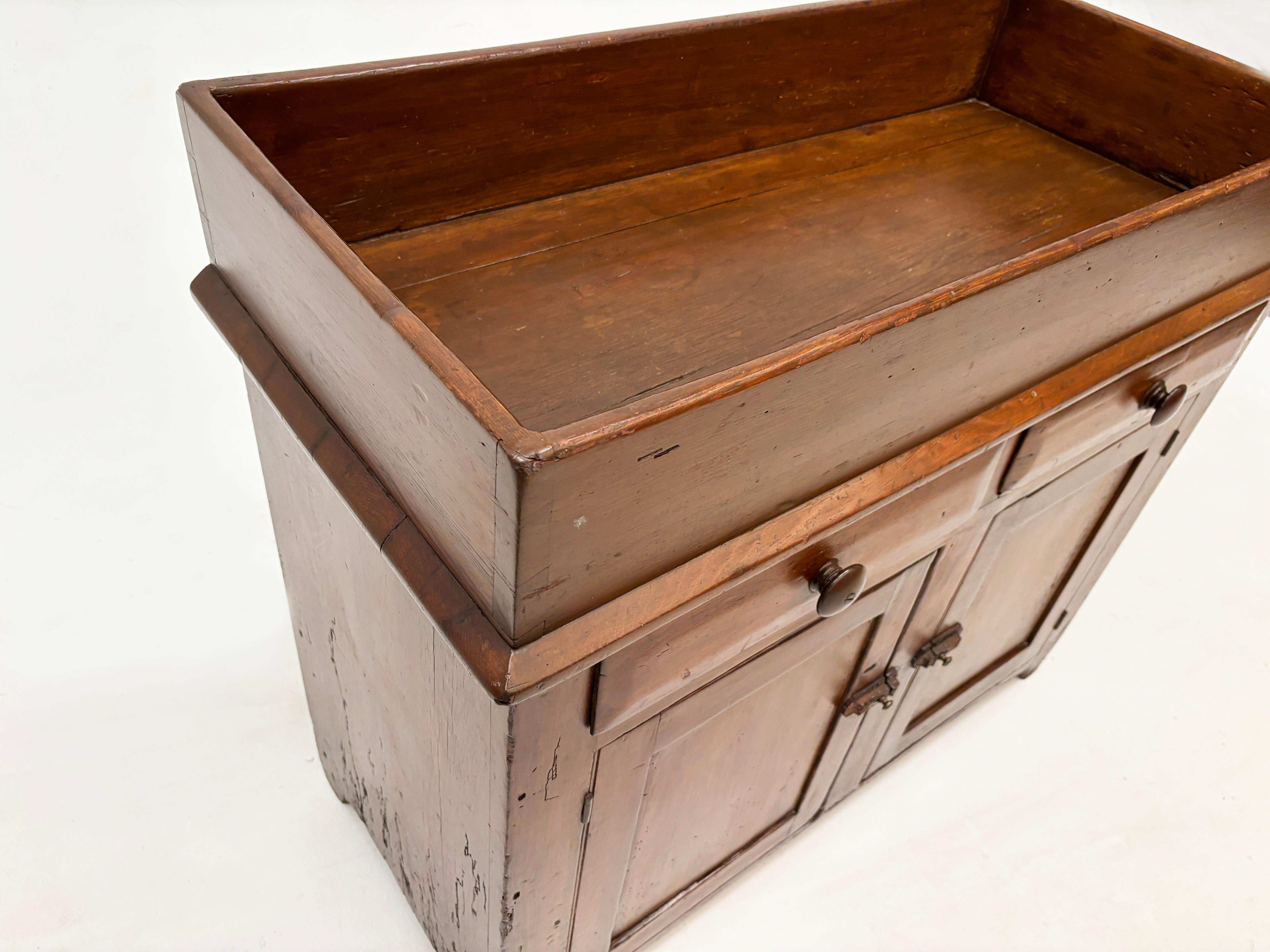 dry sink cabinet antique