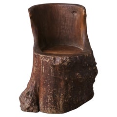 Early Kubb Chair From Sweden, Circa 1800