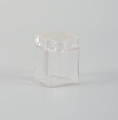 Early Laliqué Creme Pot "La Jacee" with Lid, Manufactured for Coty, 1928