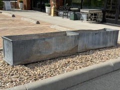 Early Large Zinc planters