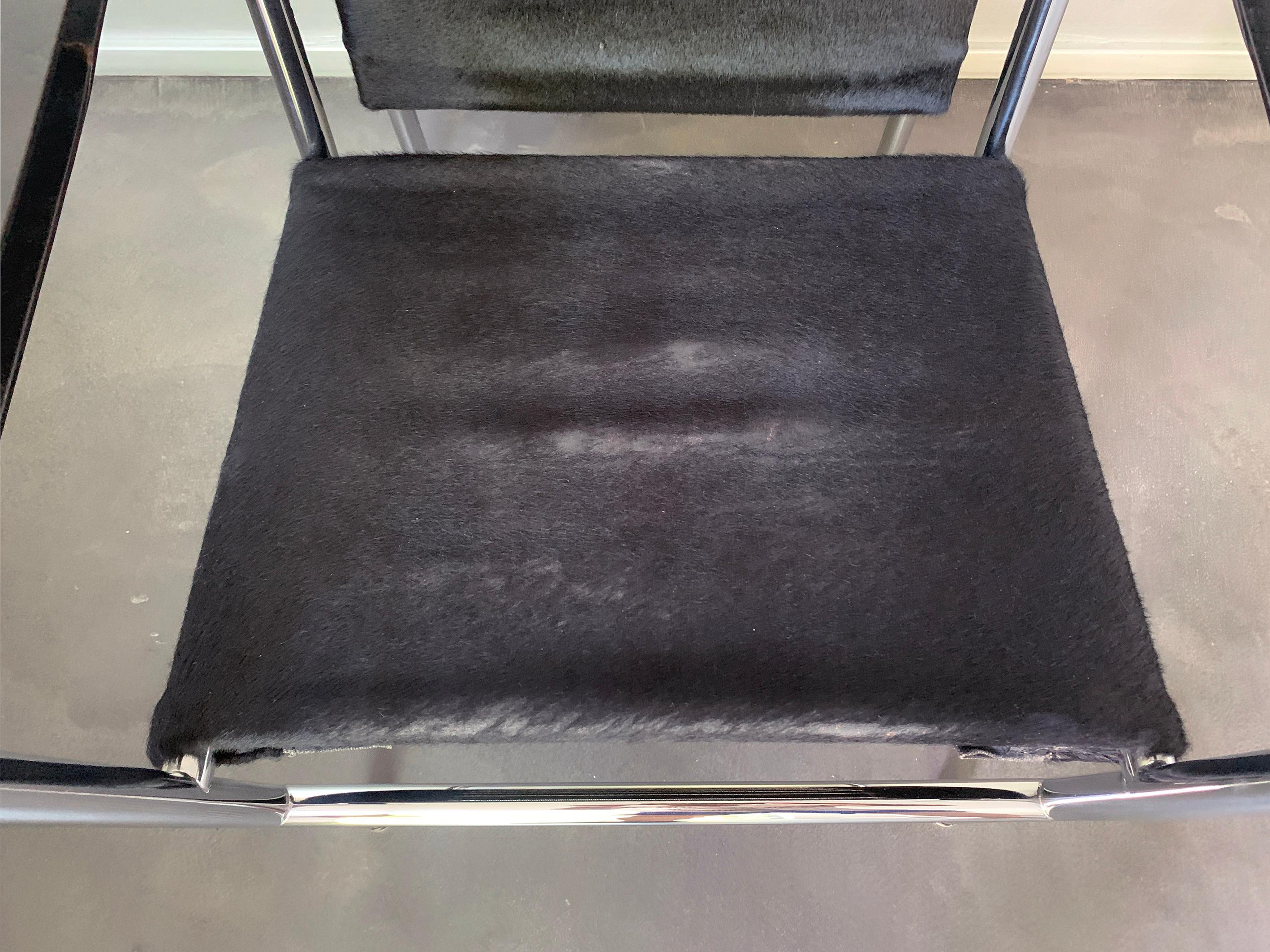 Early LC1 Chair by Le Corbusier, Jeanneret & Perriand, Cassina, 1960s For Sale 2