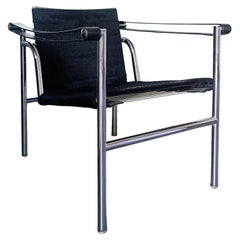 Early LC1 Chair by Le Corbusier, Jeanneret & Perriand, Cassina, 1960s