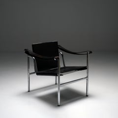 Early LC1 Chair by Le Corbusier, Jeanneret & Perriand, Cassina, Italy 1960s