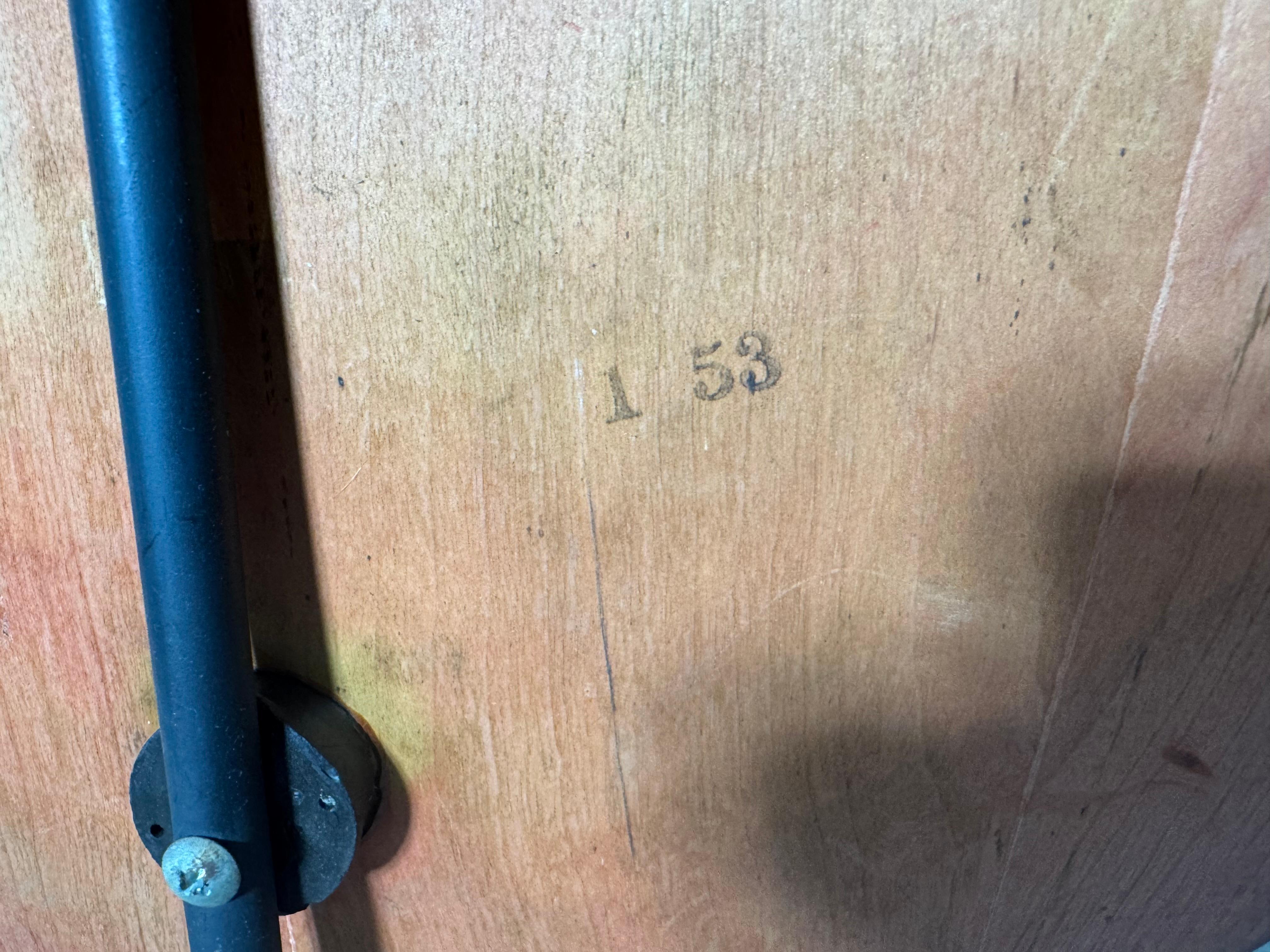 American Early LCM Red Aniline Dyed by Charles Eames for Herman Miller For Sale