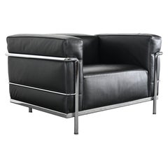 Früher Le Corbusier LC3 Grand Confort Clubsessel für Cassina, 1965