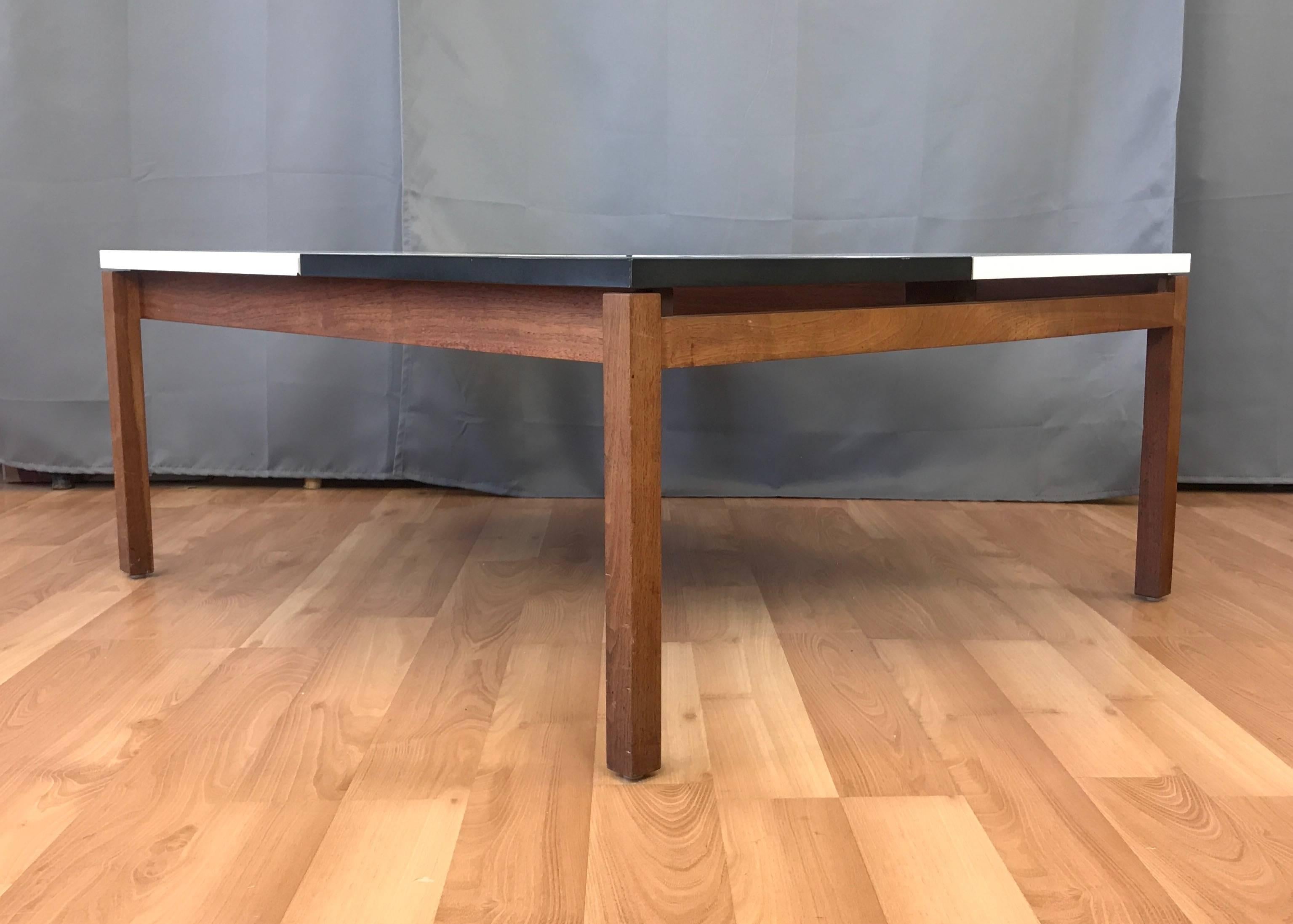 Mid-Century Modern Early Lewis Butler for Knoll Associates Checkerboard Coffee Table