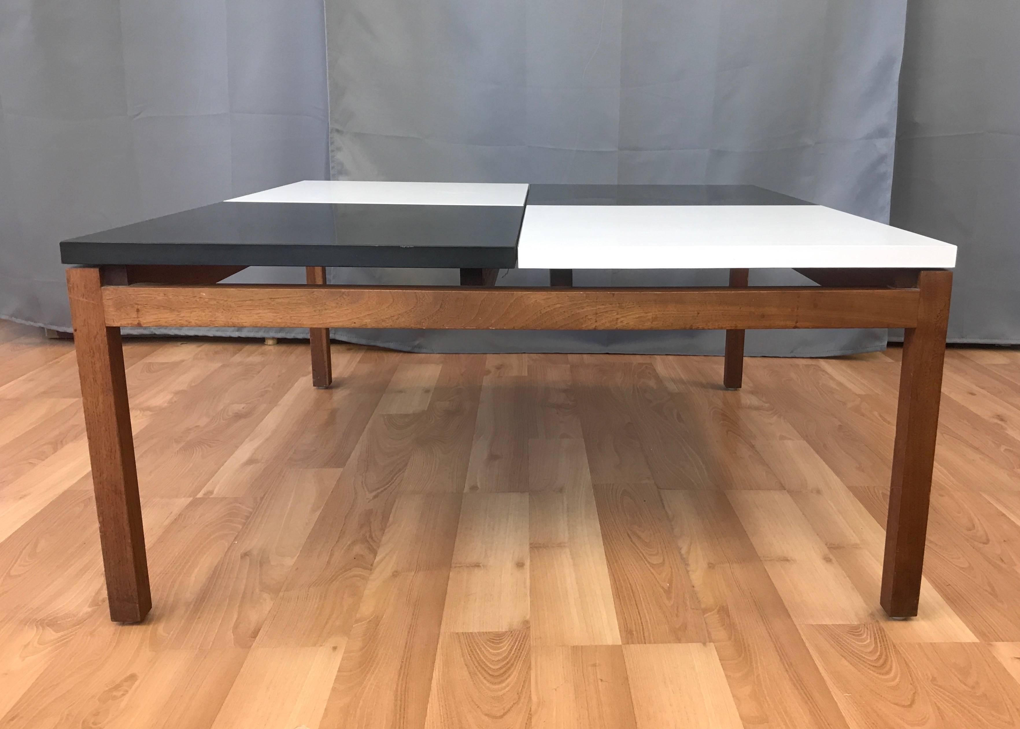 American Early Lewis Butler for Knoll Associates Checkerboard Coffee Table