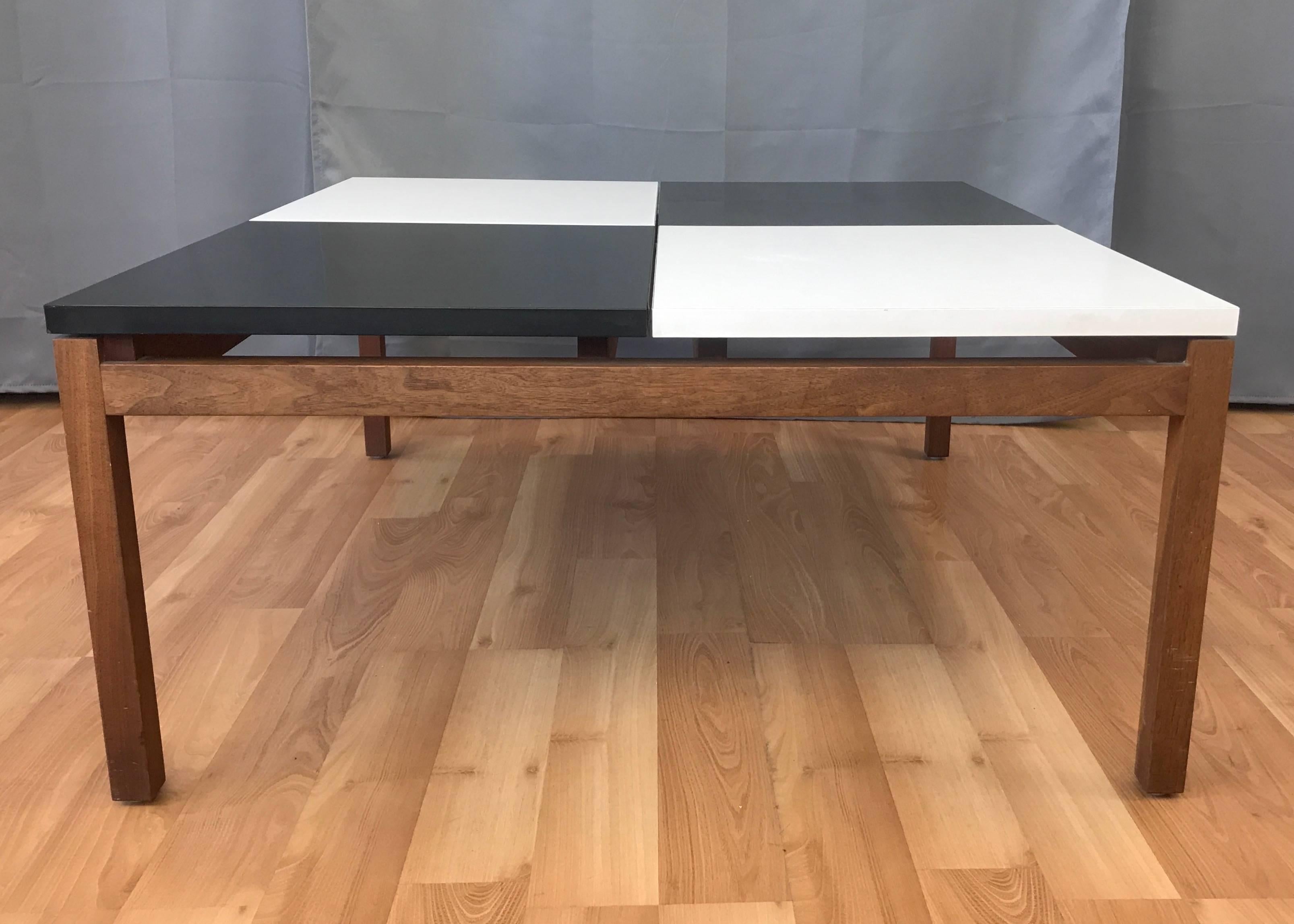 Mid-20th Century Early Lewis Butler for Knoll Associates Checkerboard Coffee Table