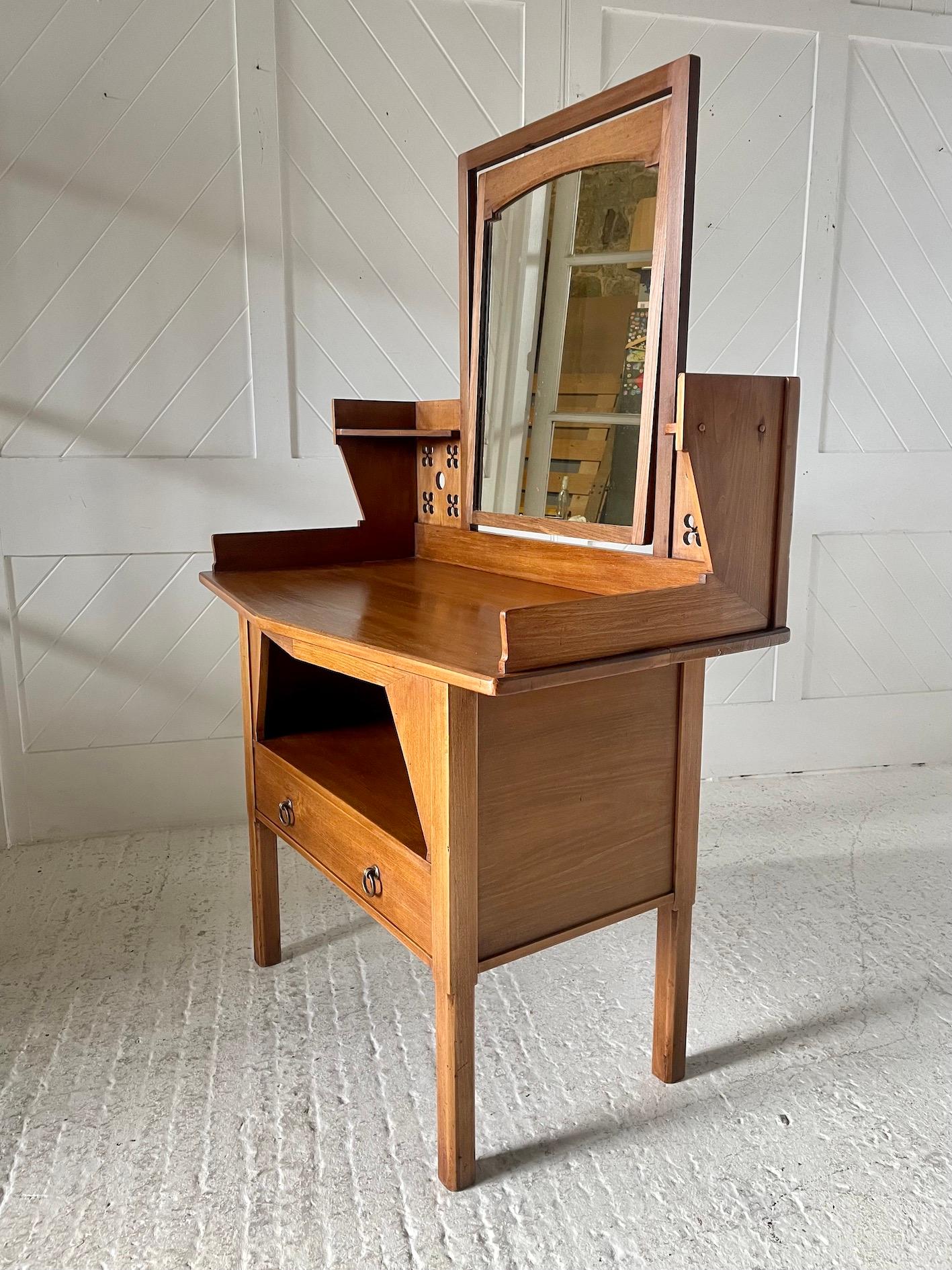 English Early Liberty Arts & Crafts Dressing Table