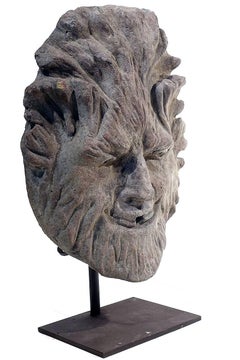 Early Limestone Fountain Head