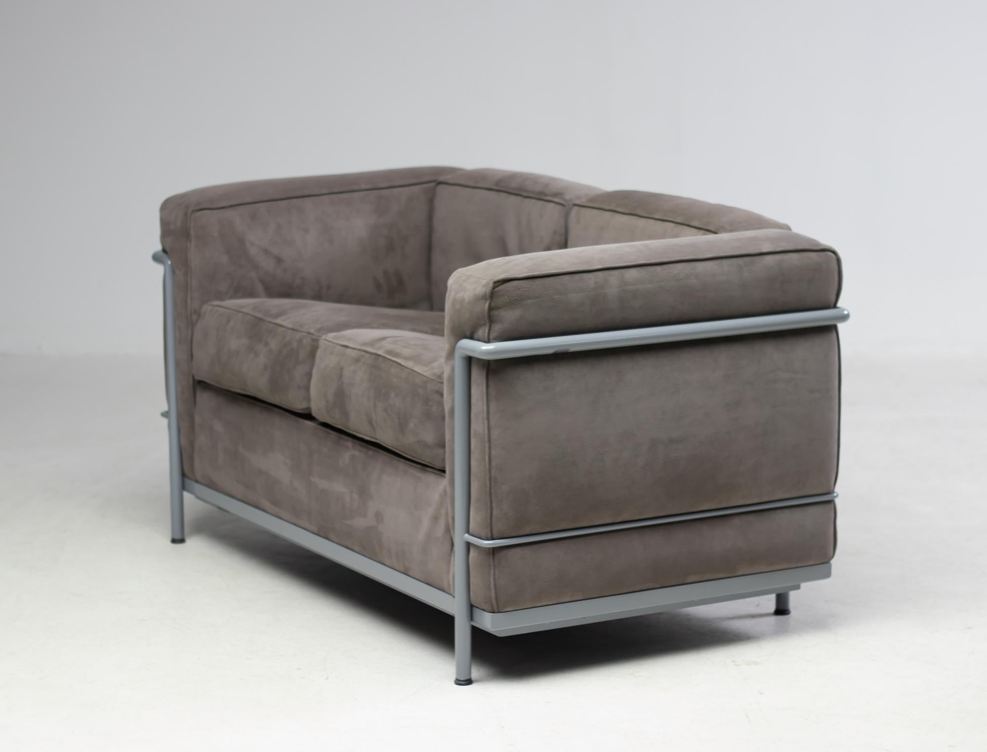Early Limited Edition Matching Le Corbusier LC3 and LC2 Set by Cassina 1