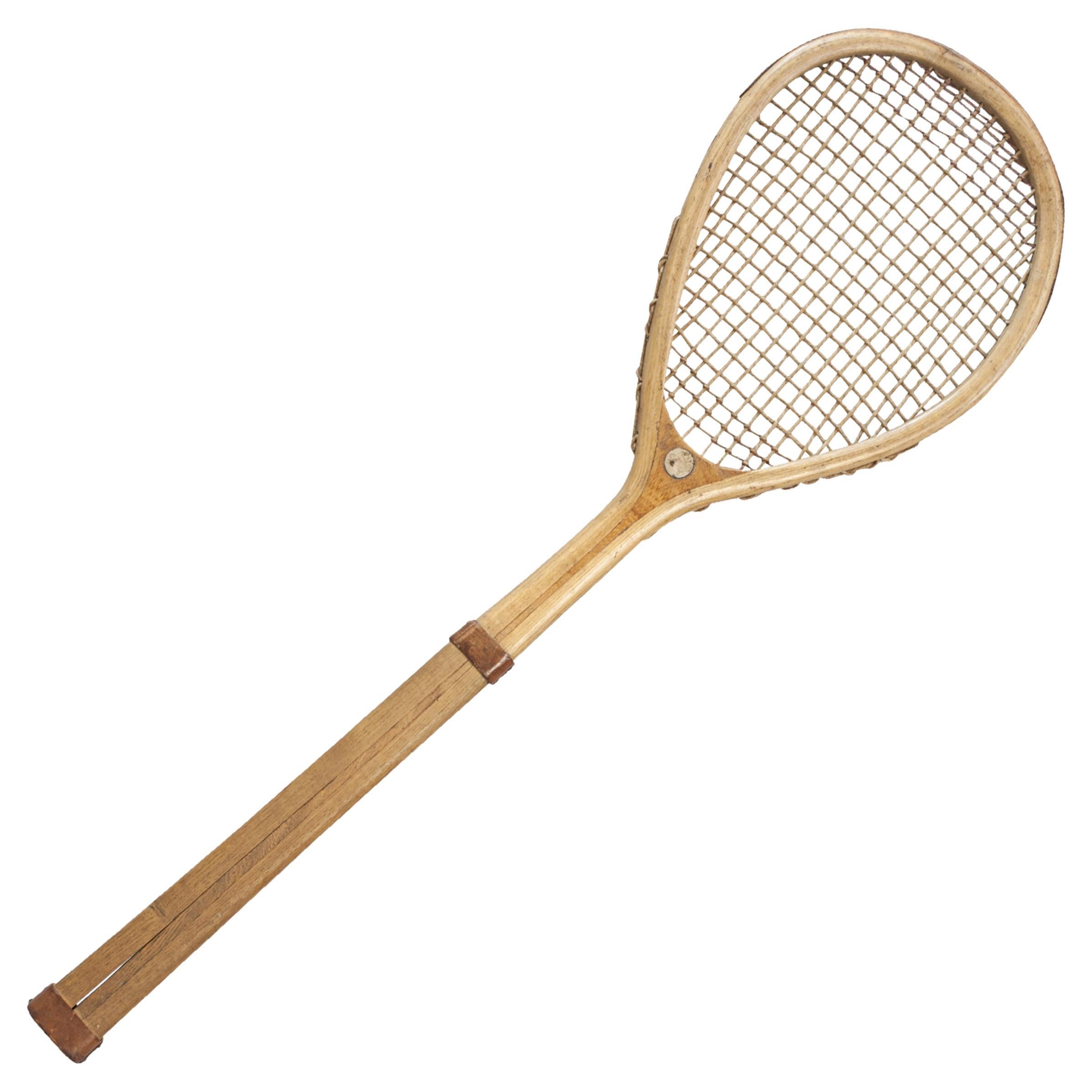 Early Lop Sided Lawn Tennis Racket