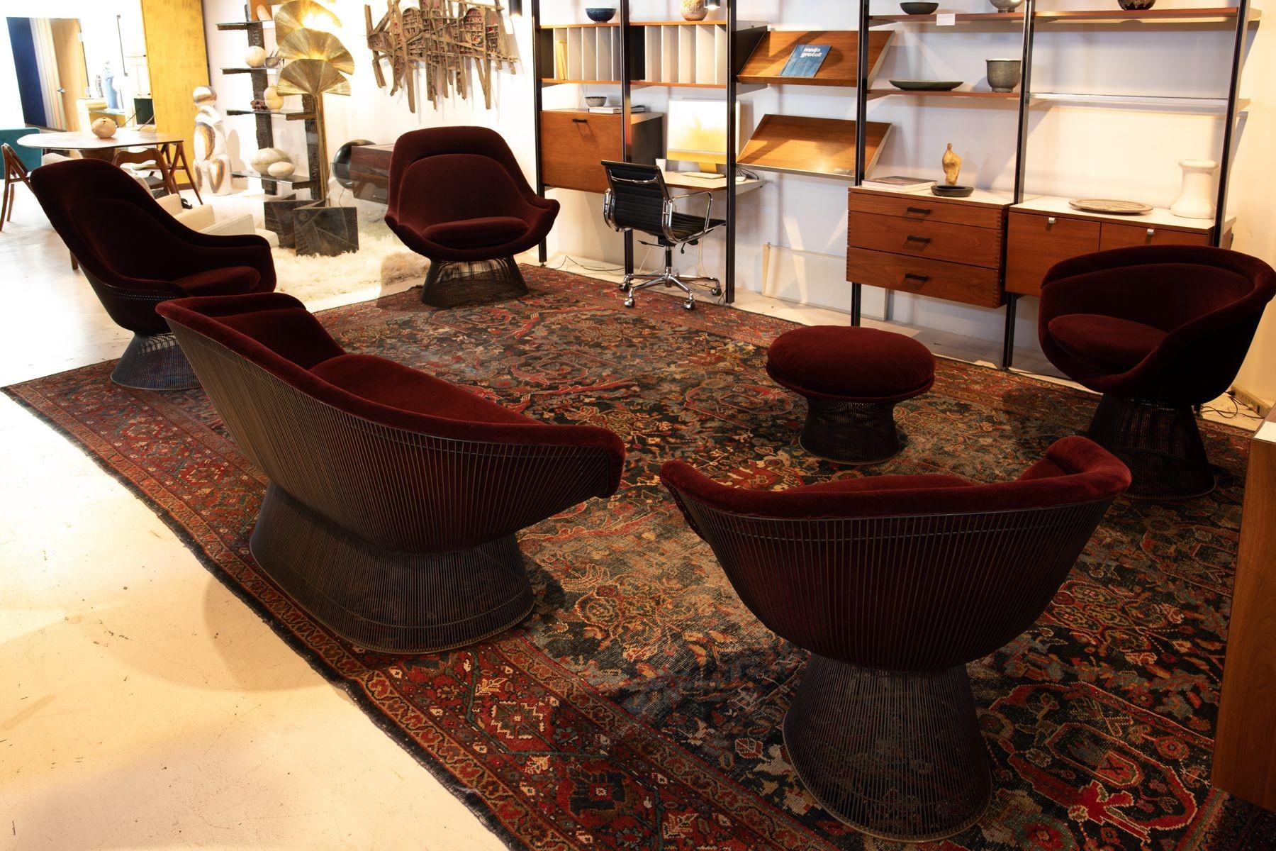 Early Lounge Chairs Designed by Warren Platner for Knoll International 5