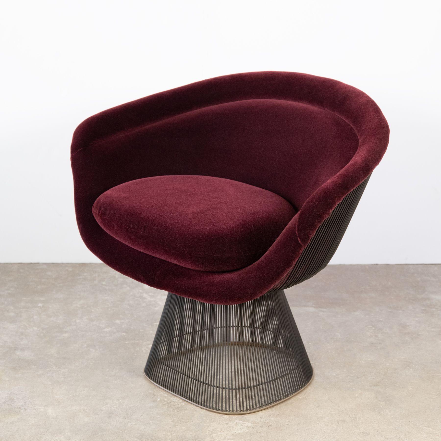 Early Lounge Chairs Designed by Warren Platner for Knoll International In Excellent Condition In Dallas, TX