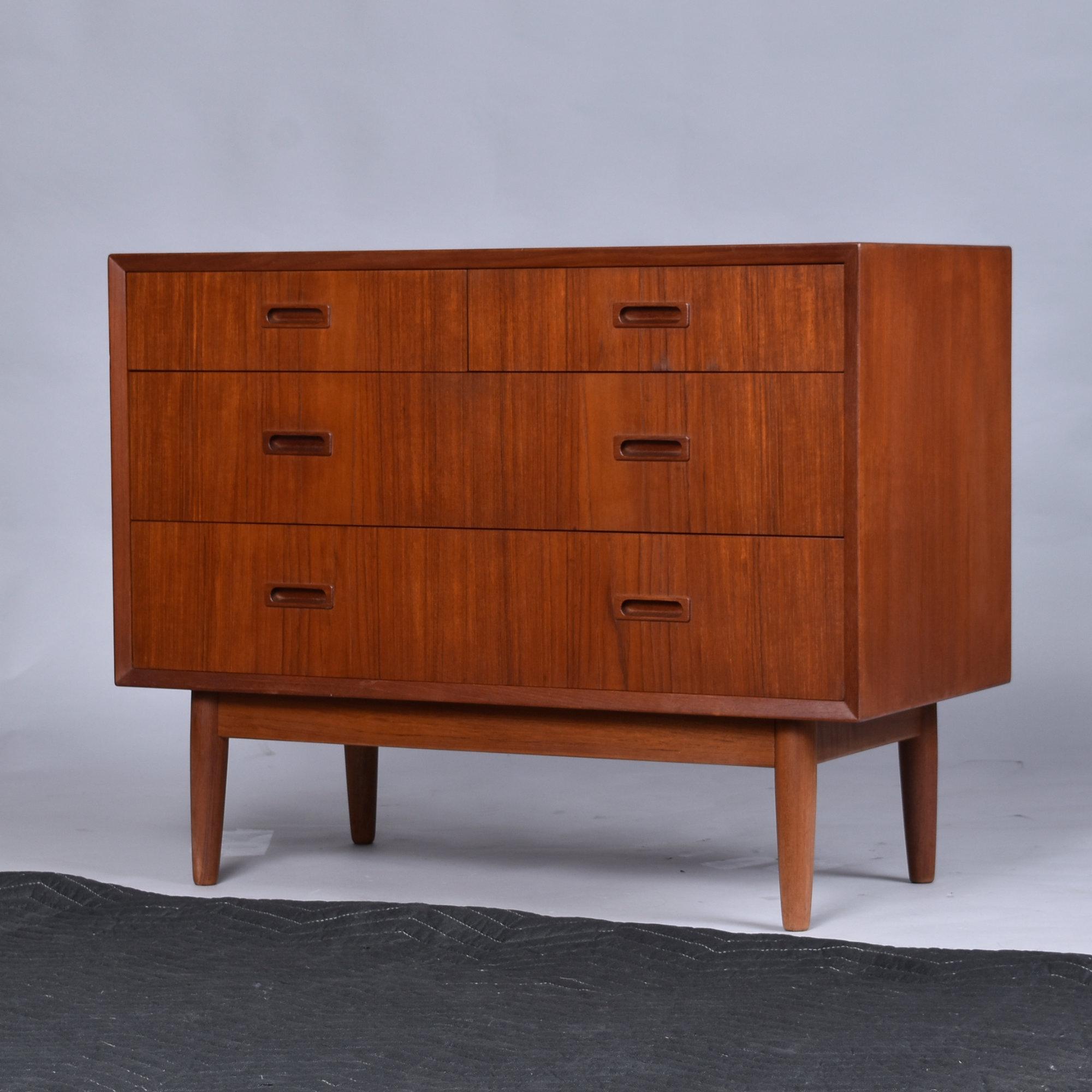 Early Lyby Mobler Danish Teak Chest of Drawers For Sale 2