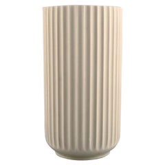 Early Lyngby Porcelain Vase, Dated 1936