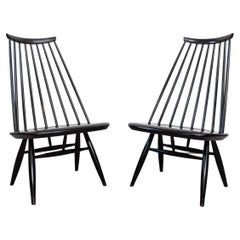 Early Mademoiselle lounge chairs by Ilmari Tapiovaara for Asko, 1950s