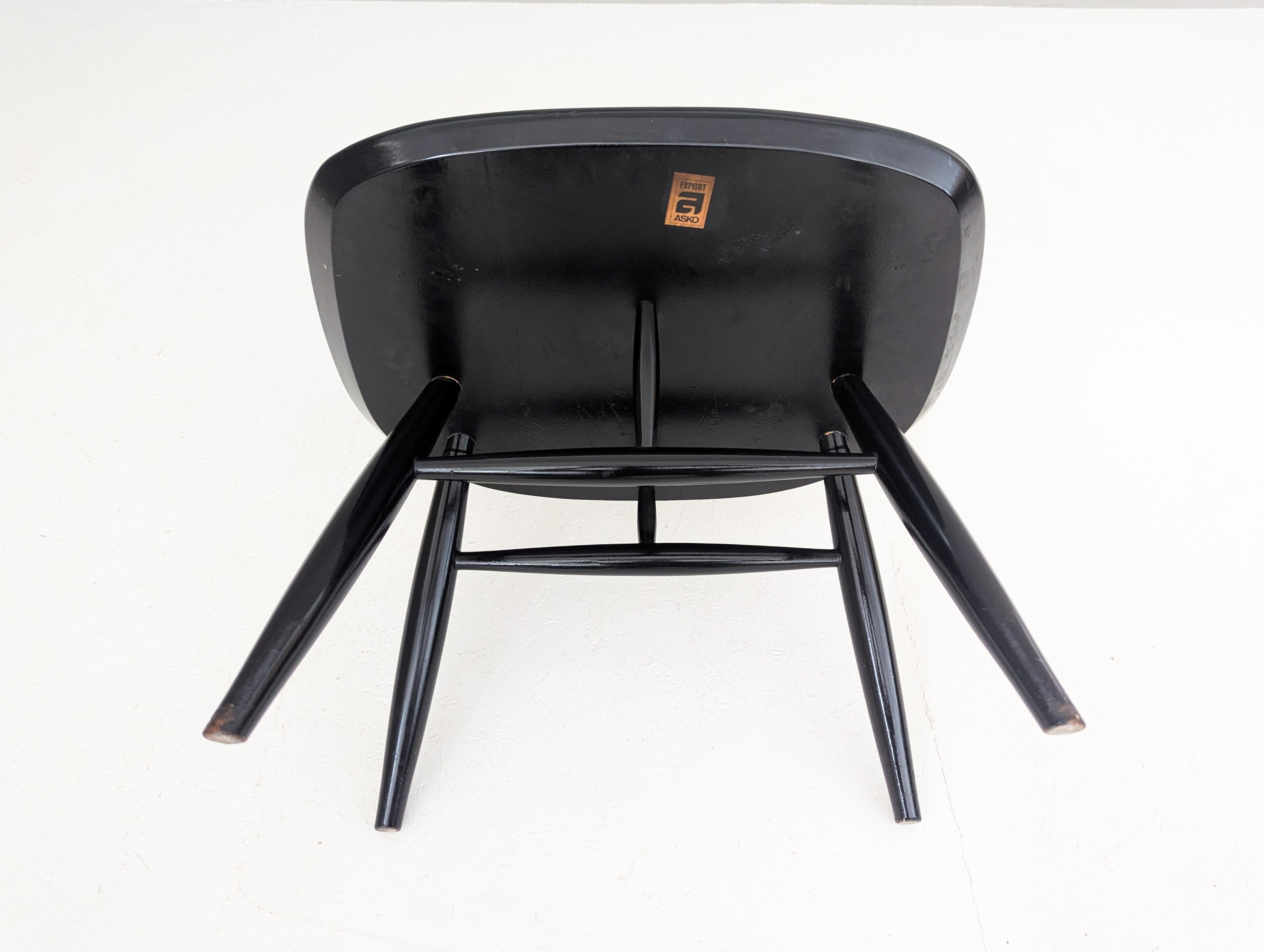 Frühe Mademoiselle Lounge Chairs von Ilmari Tapiovaara für Asko, Finnland, 1950er Jahre im Angebot 12