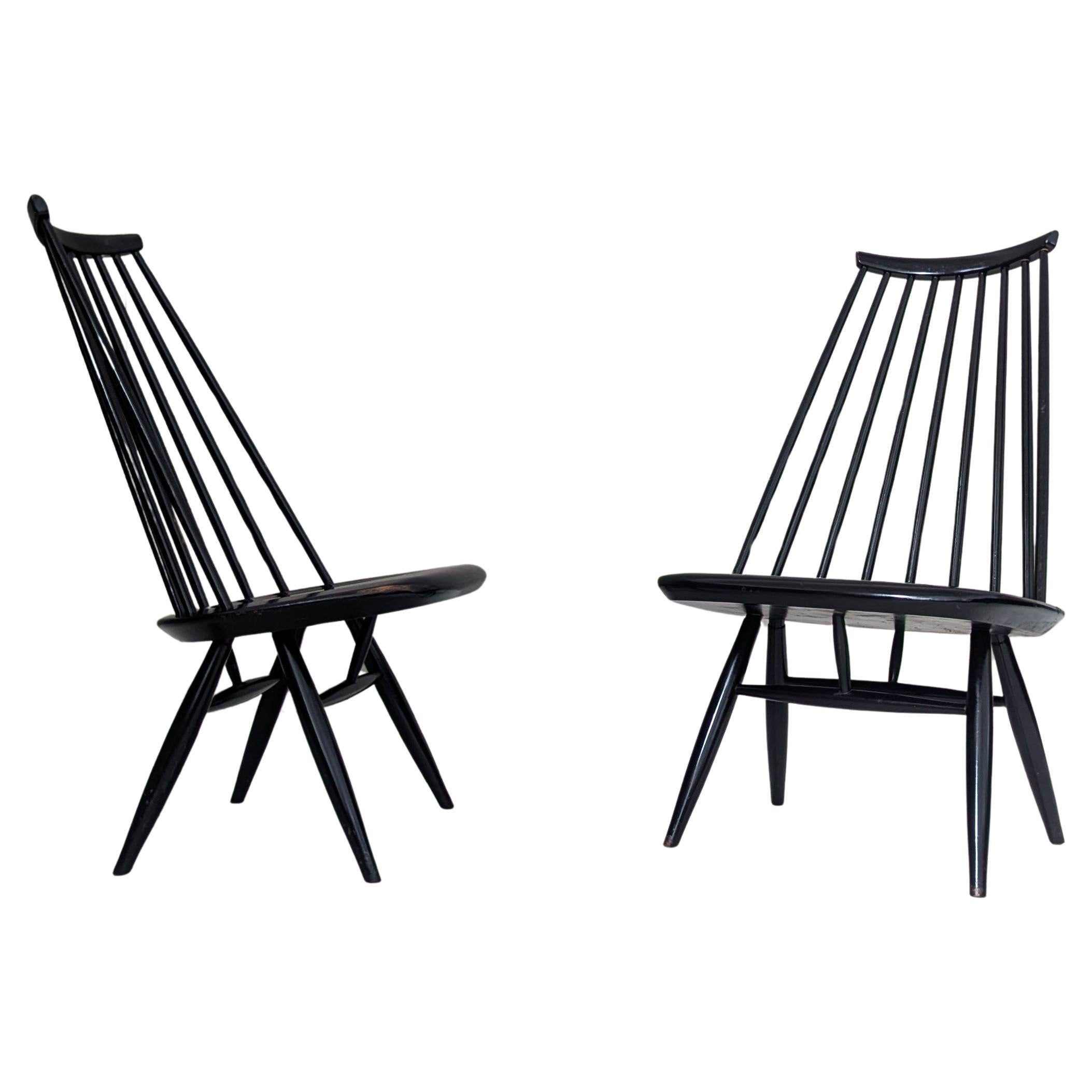 Chaises longues Early Mademoiselle par Ilmari Tapiovaara pour Asko, Finlande, années 1950