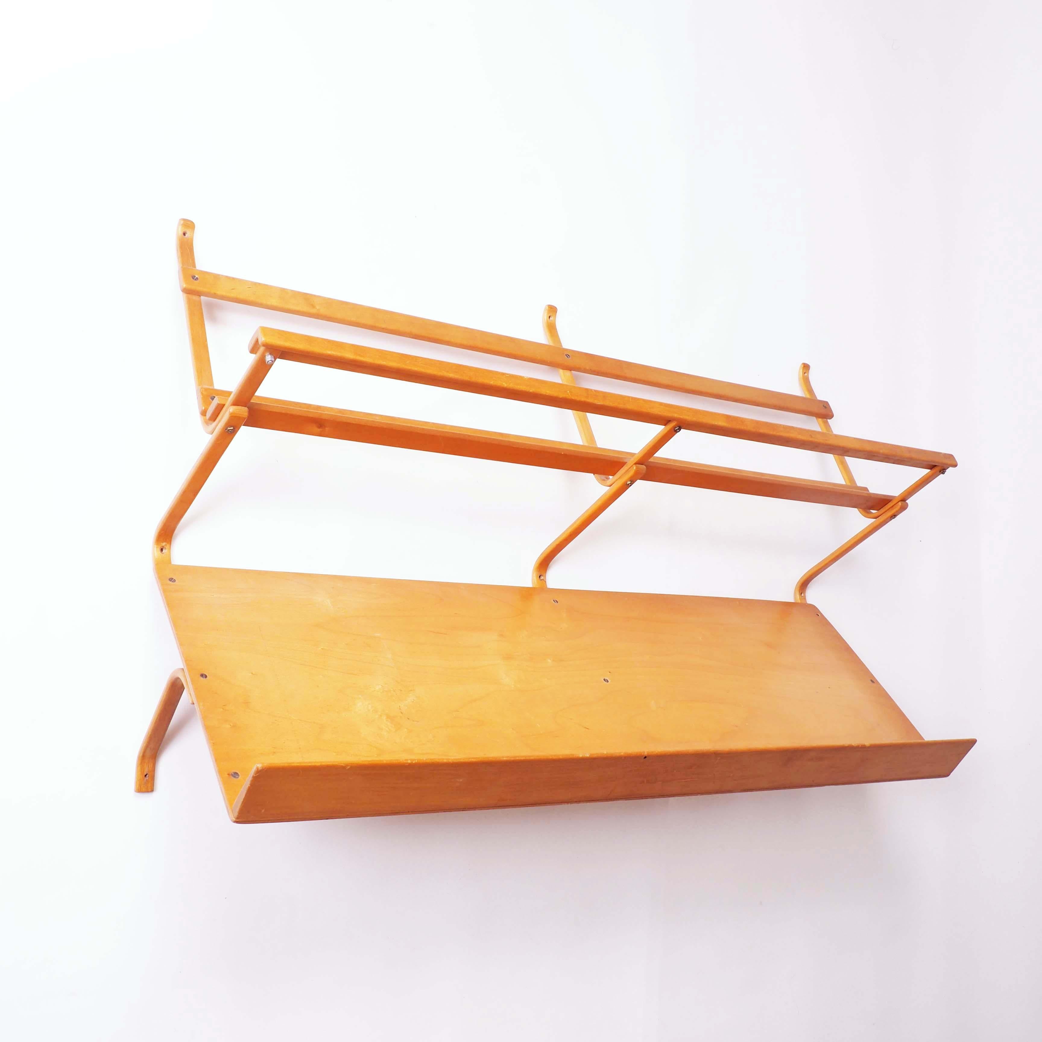 Together with Alvar Aalto, Bruno Mathsson was the first Scandinavian designer to use bentwood technique. During the early period of his production the only way to buy his furniture was to call or write a personal letter directly to his company. This