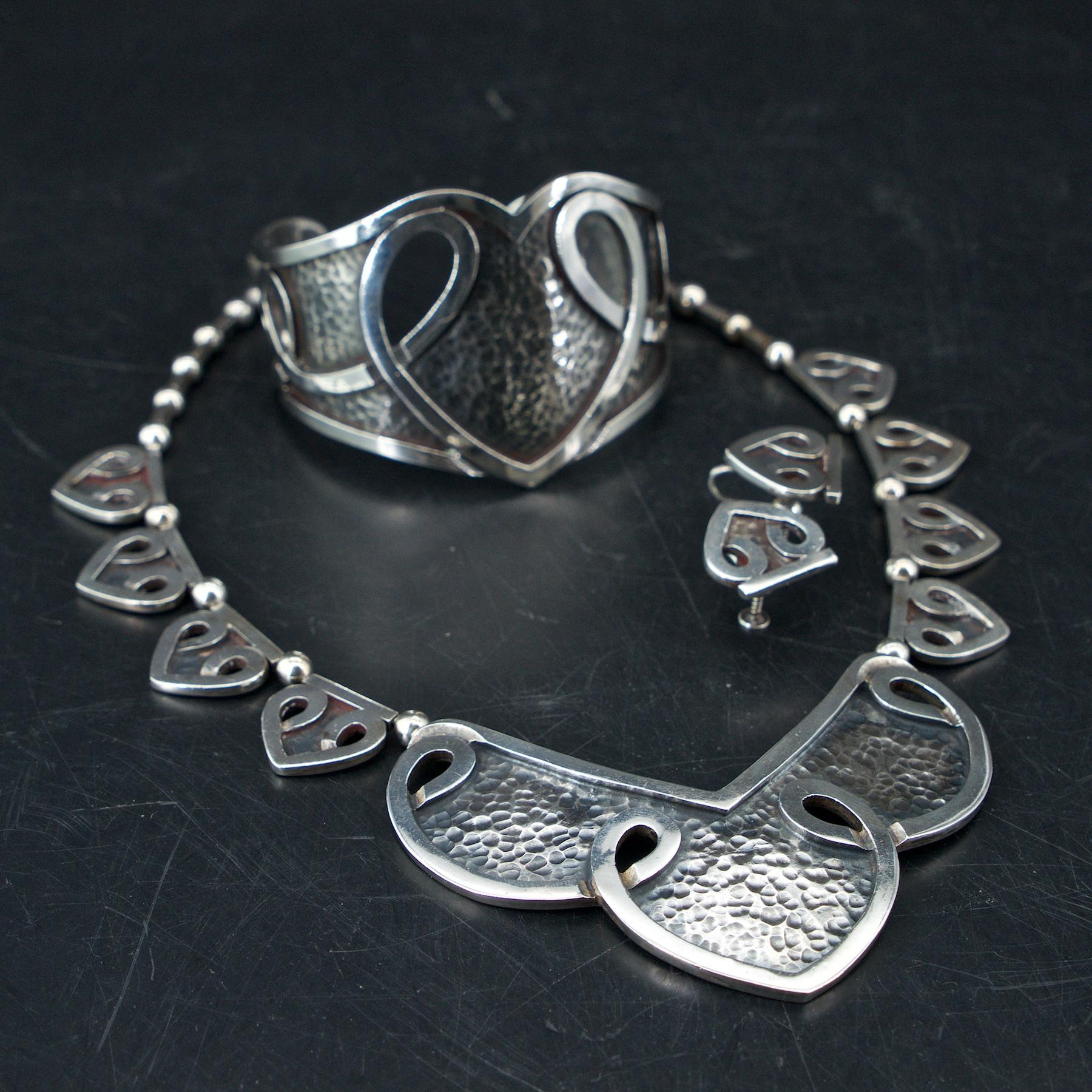taxco mexico silver vintage jewelry