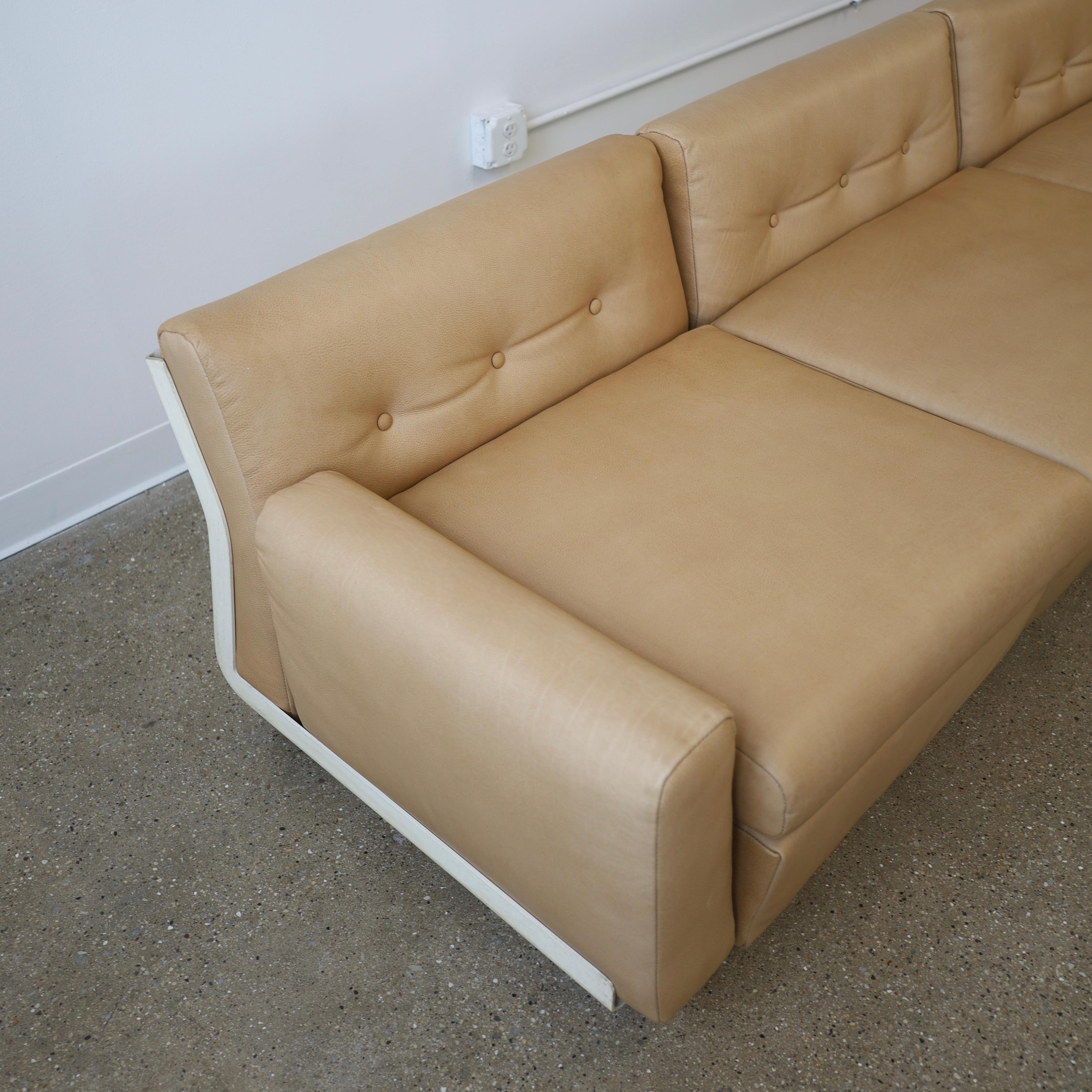Mid-20th Century Early Mario Bellini “Amanta” Sofa For Sale