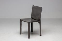 Early Mario Bellini CAB 412 Chair for Cassina in Elephant Hide Grey