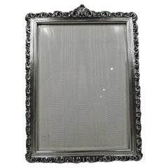Early Mario Buccellati Modern Classical Silver Picture Frame