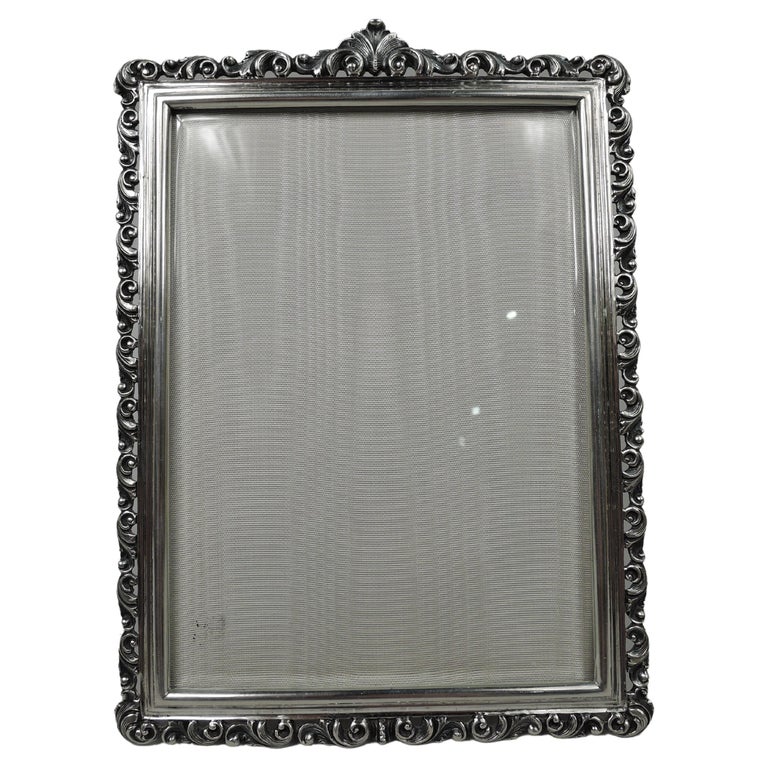 Early Mario Buccellati Modern Classical Silver Picture Frame For Sale at  1stDibs