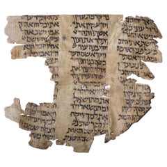 Early Medieval Hebrew Bible Manuscript of Genesis, Sassoon Collection