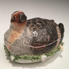 Early Meissen Partridge Tureen, 1740