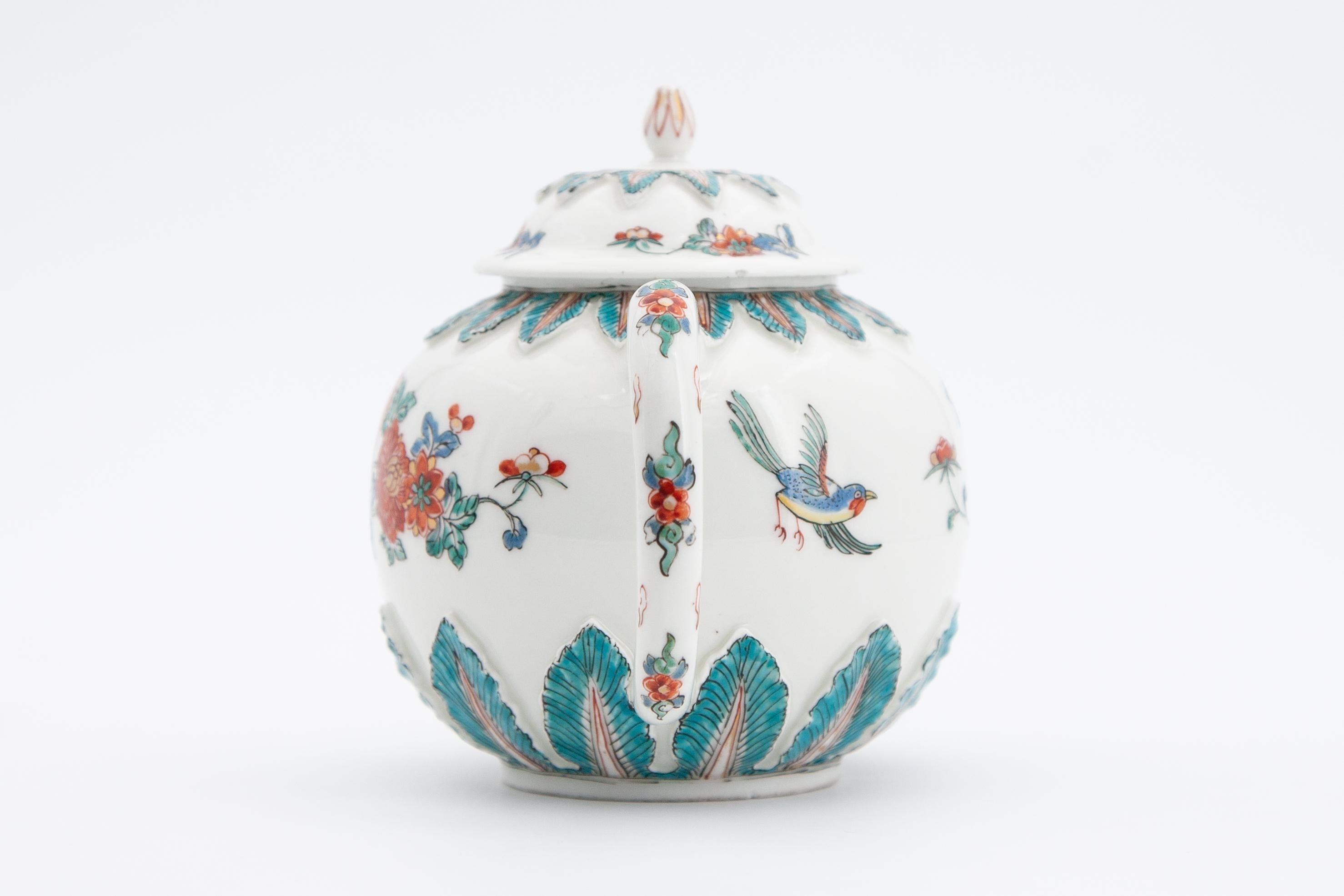 Frühe Meissen Porcelain Teekanne um 1715 aus der Sammlung Arnhold (Sonstiges) im Angebot