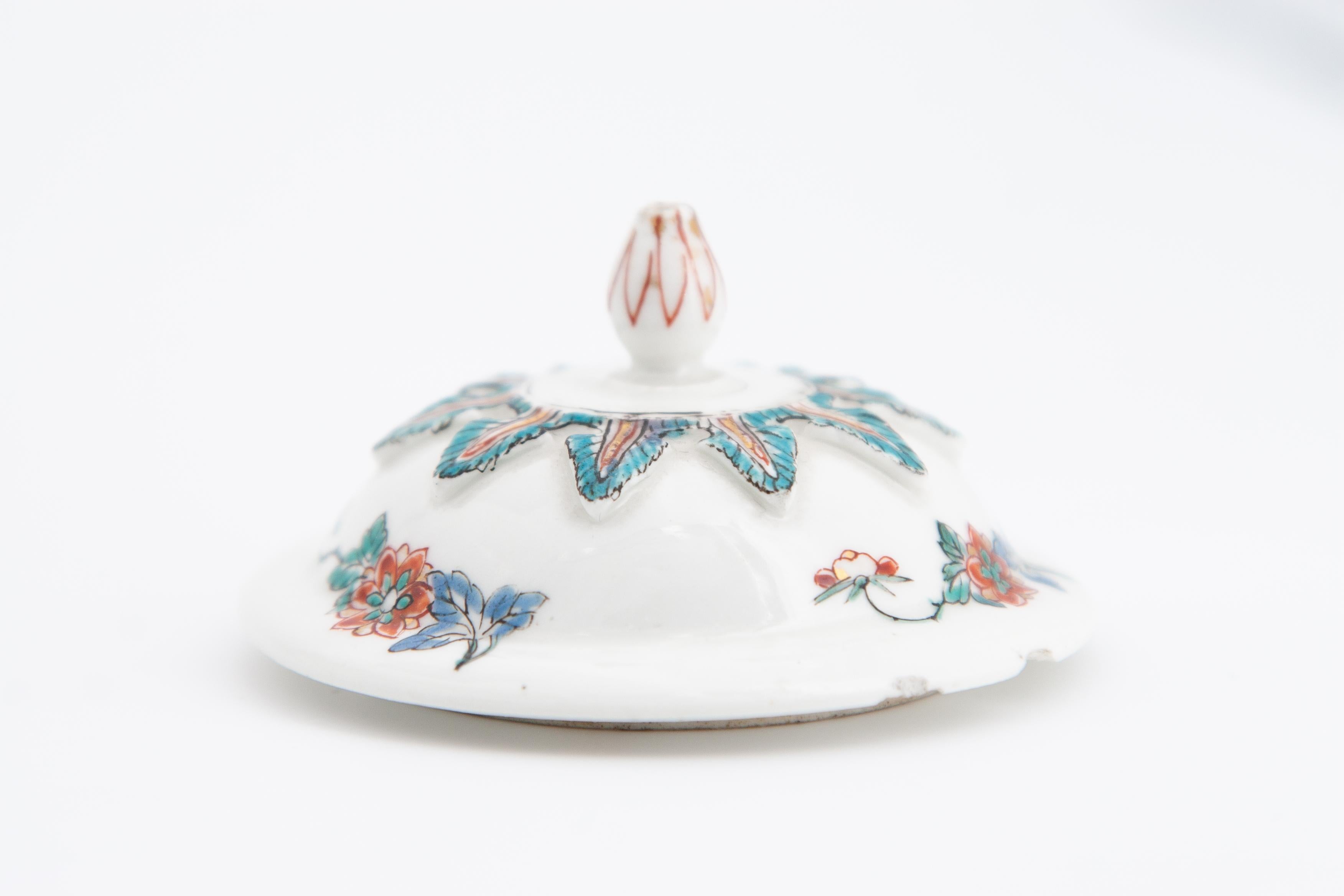 Frühe Meissen Porcelain Teekanne um 1715 aus der Sammlung Arnhold (18. Jahrhundert) im Angebot