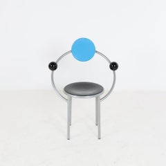 Early Memphis Milano ‘First Chair’ by Michele de Lucchi, 1983