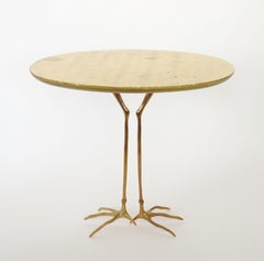 Early Meret Oppenheim Traccia Side Table for Simon Gavina, Italy 1972