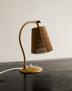 Early Metal Desk Table Lamp by Paavo Tynell Produced by Taito Finland, 1930s