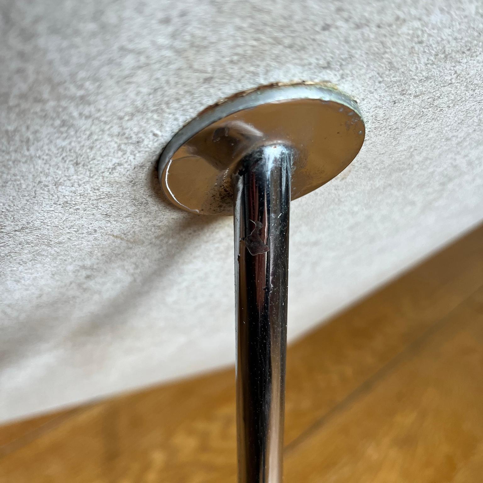 Early, Metal Shell ! Coconut Chair by George Nelson in Brown Upholstery, 1955 For Sale 10