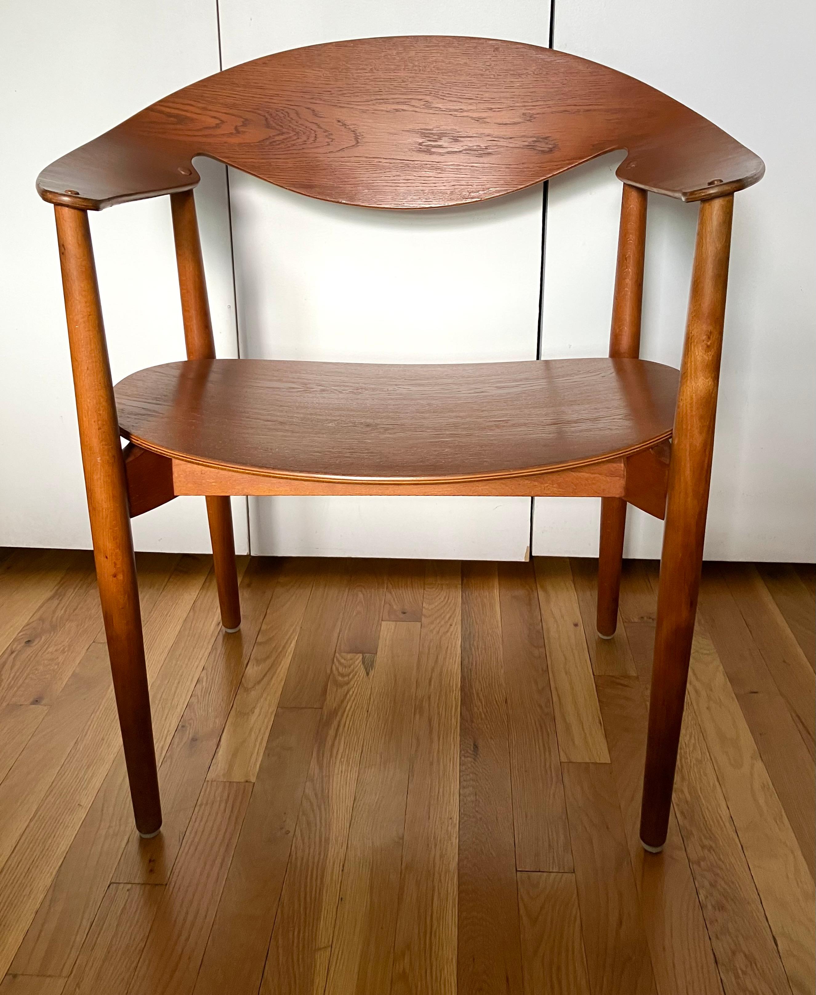 Früher „Metropolitan Chair“, Ejner Larsen & Aksel Bender Madsen für Fritz Hansen (Moderne der Mitte des Jahrhunderts) im Angebot