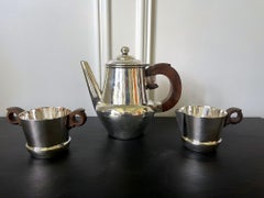 Early Mexican Modern Sterling Silver Coffee Tea Set William Spratling
