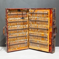 Early-Mid 20th C. Handmade Portable Saddle Maker's Tool Chest
