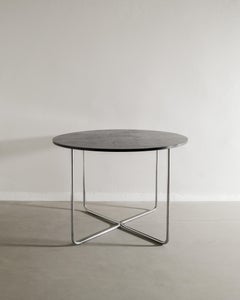 Early Mid Century "B27" Round Dining Table by Marcel Breuer for Thonet, 1930s