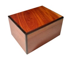 Frühe Mitte des Jahrhunderts Biedermeier Maitland Smith Stil Box